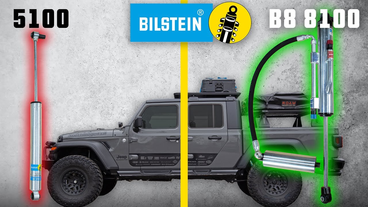 Амортизаторы Bilstein 8100 — установка на Jeep Gladiator