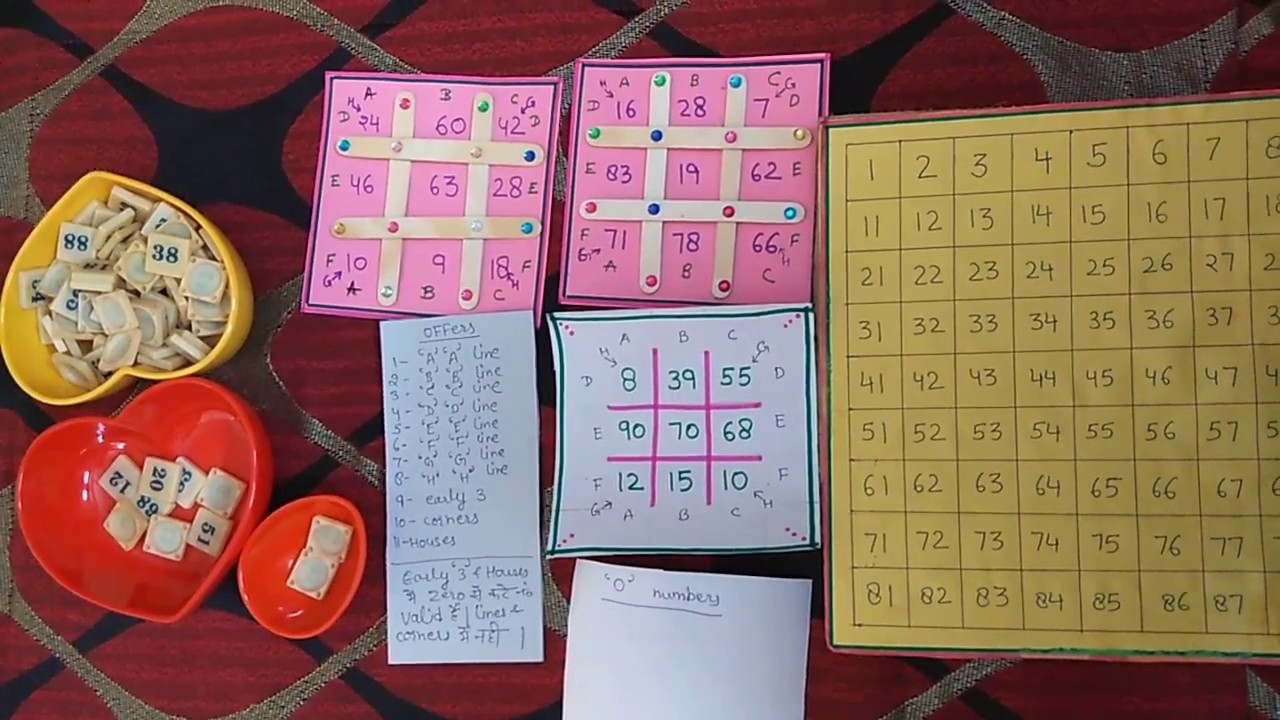 Bingo Tic Tac Toe: Special Party Tambola
