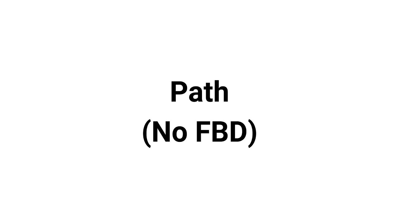 Path (Tangent/Normal) (No FBD)