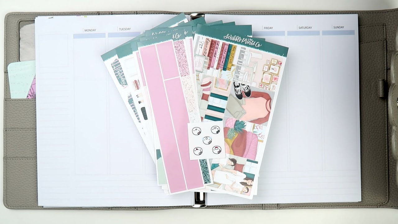 Plan With Me | K (ScribblePrintsCo)
