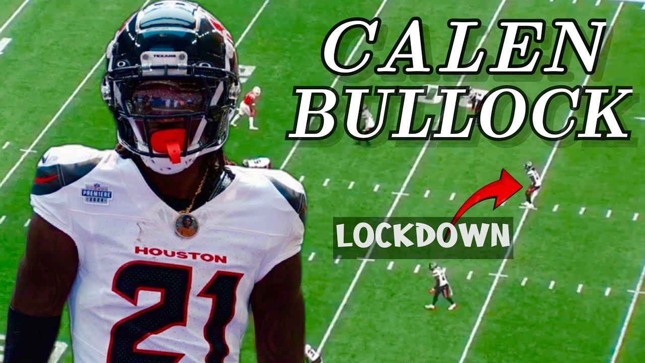 Texans “ROOKIE” DB Calen Bullock Week 6: All Coverage Snaps