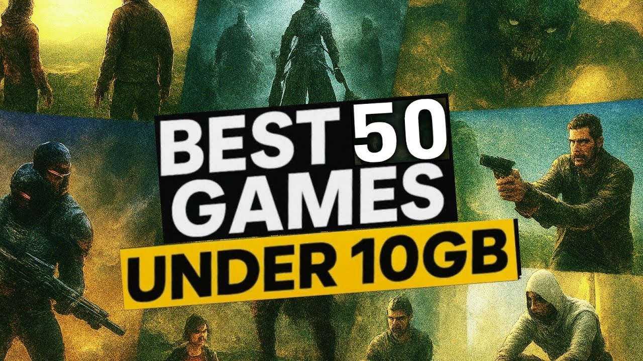 50 SMALL Games That Look NEXT-GEN 🤯 (Under 10GB)