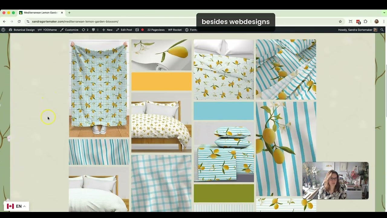 Surface Pattern Design website
