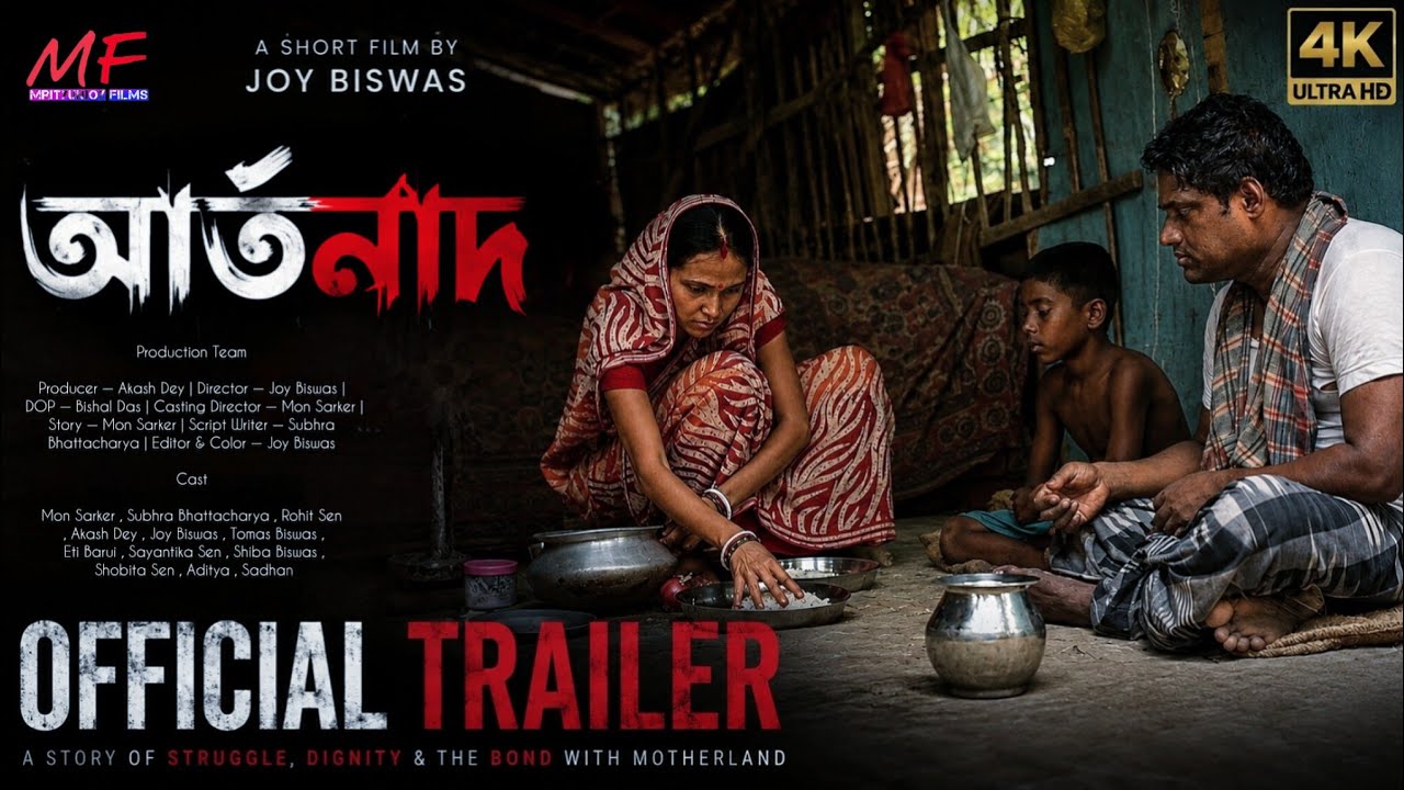 আর্তনাদ | ARTONAD | Official Trailer | Bengali Short Film 2026 | Joy Biswas