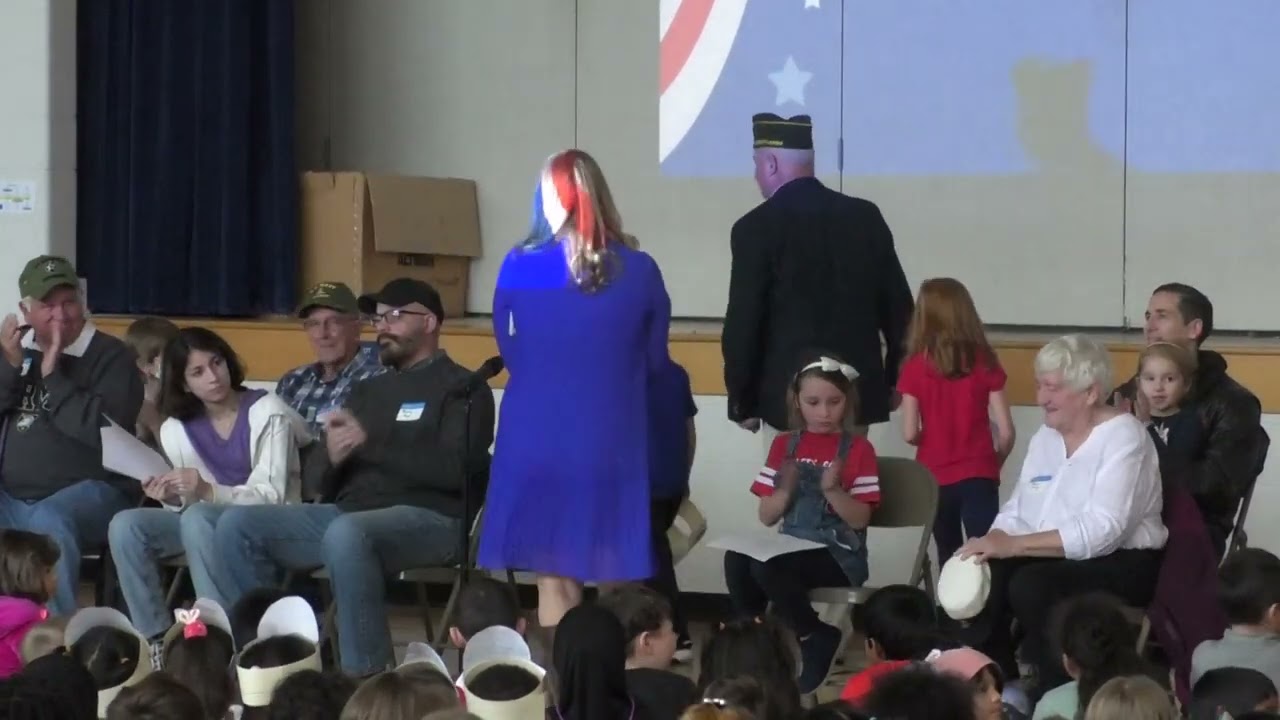 Knapp Elementary Veterans Day Assembly 11-11-22