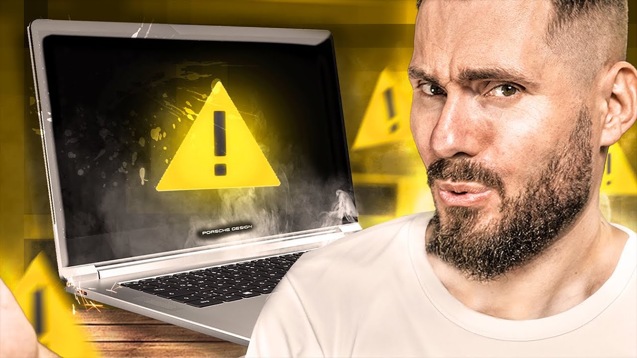 Koszmarne rozwiązanie techniczne w laptopie od Porsche!!
