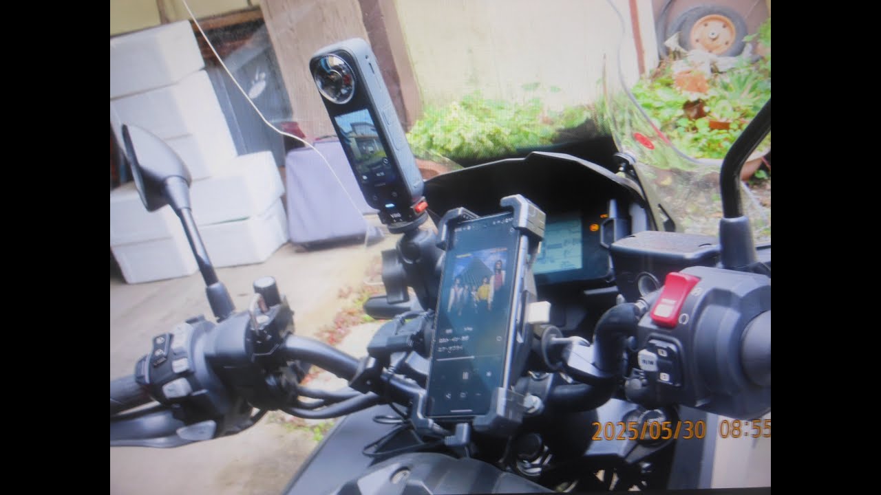 NC 750X青土ダムツーリング&インスタカメラ＆ドローン