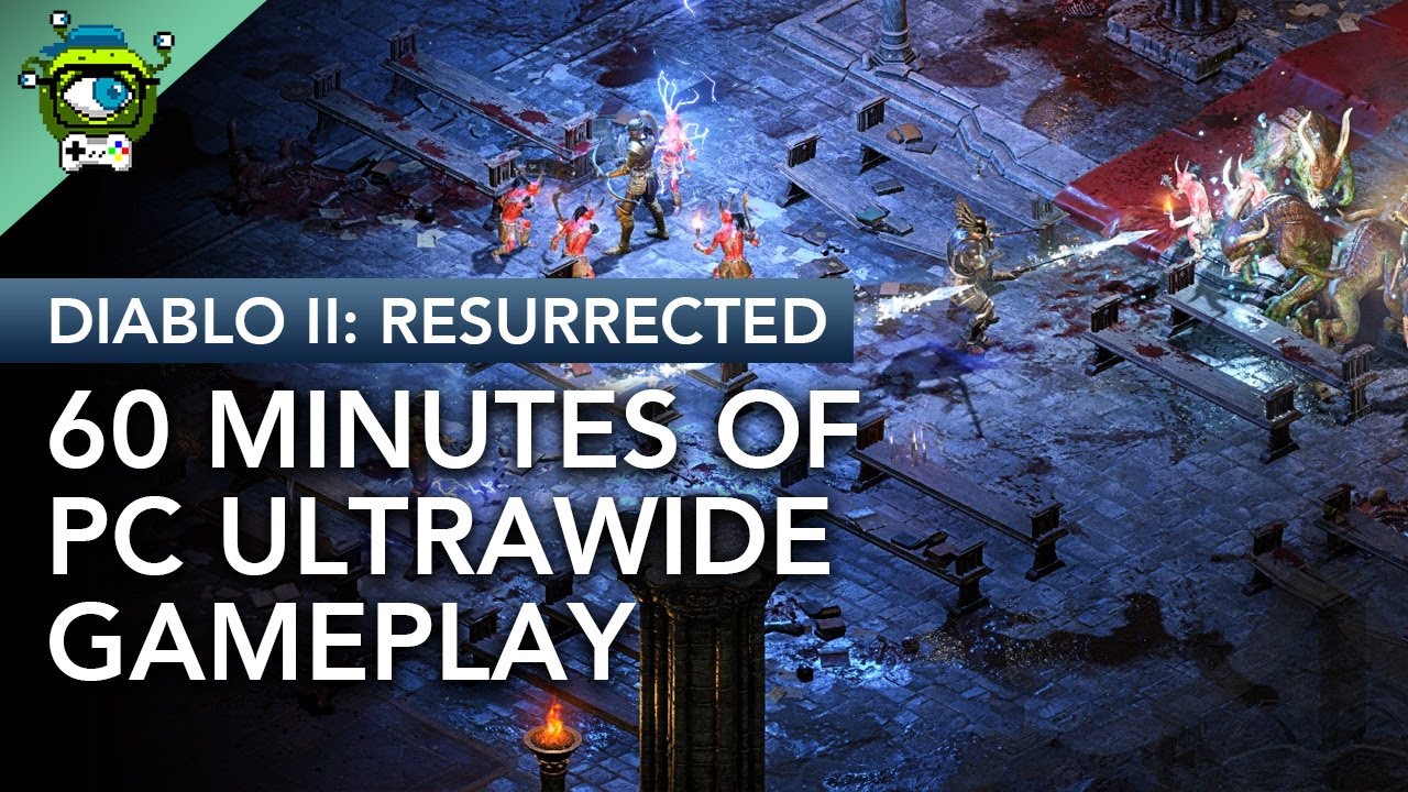 Diablo II: Resurrected | 60 Minutes of PC ULTRAWIDE (3440 x 1440) - [NO COMMENTARY]