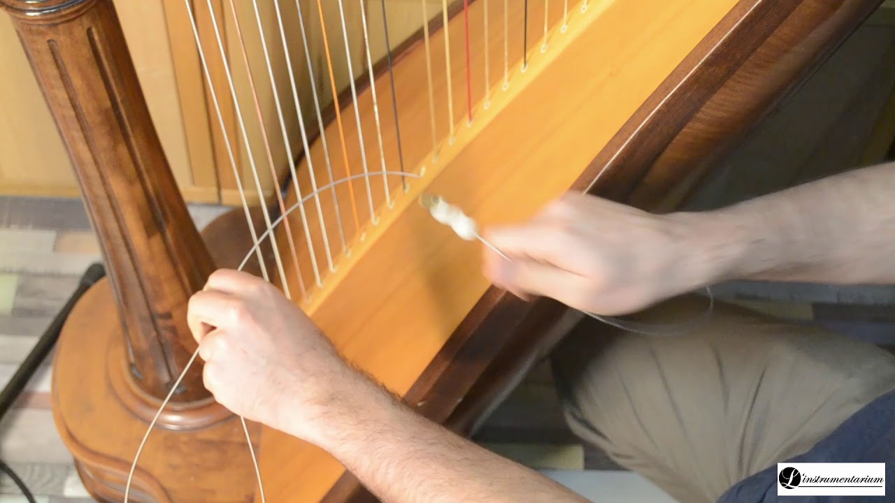 Comment changer une corde métal de harpe