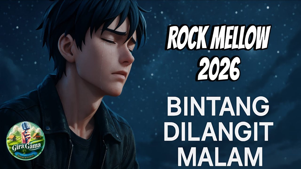BINTANG DILANGIT MALAM – Rock Mellow 2026 | Lagu Sedih Penuh Rindu