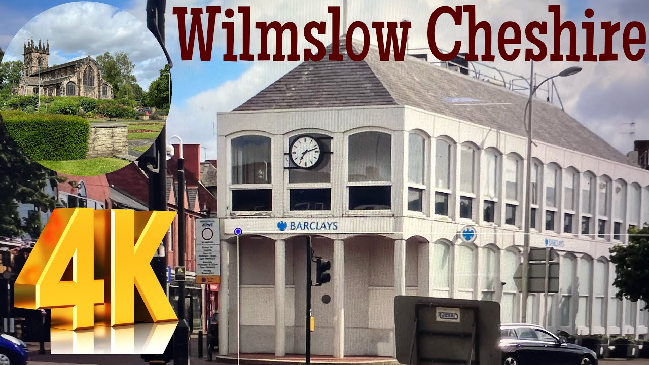 WALKING AROUND WILMSLOW CHESHIRE