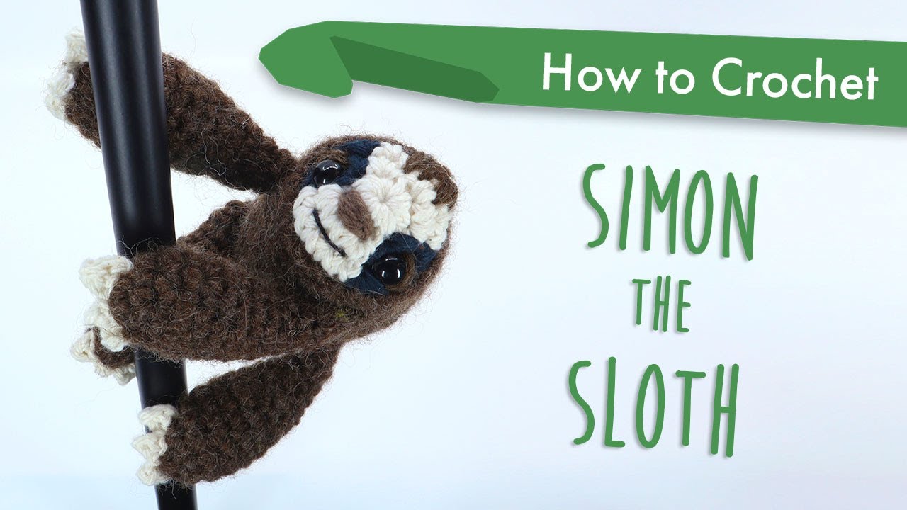 Amigurumi Crocheted Sloth || Crocheting Pattern Tutorial Fundraiser