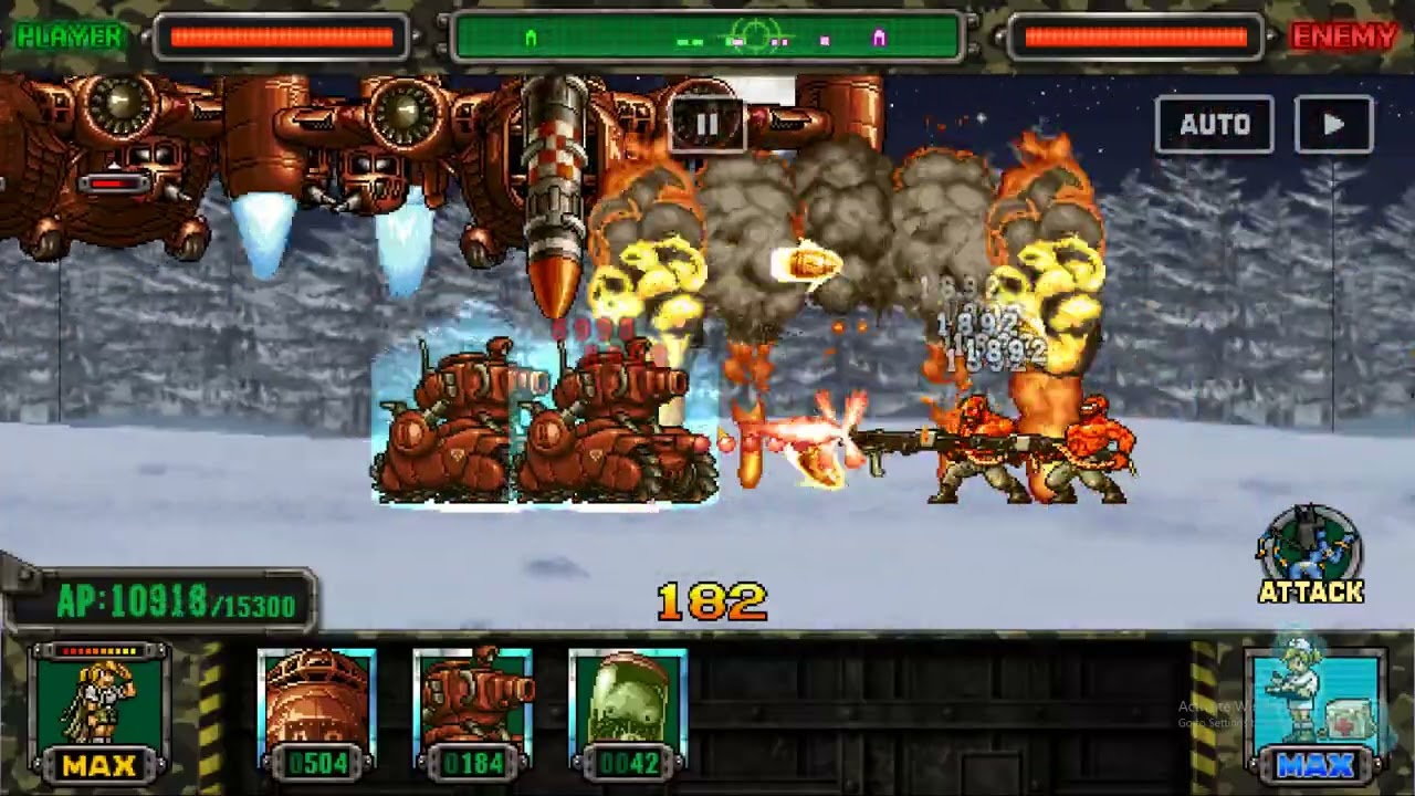 Metal Slug Attack: Unit Showcase - The Keesi III+ and Formor+