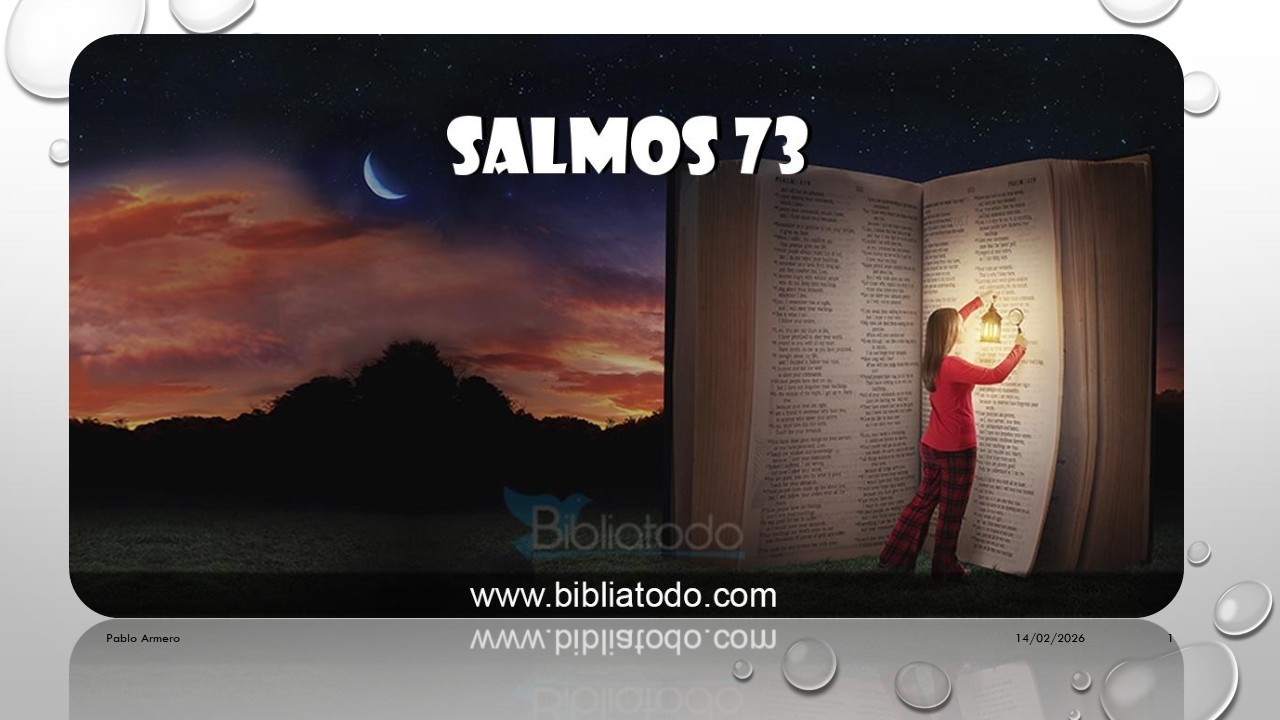 Salmo 73, El destino de la humanidad