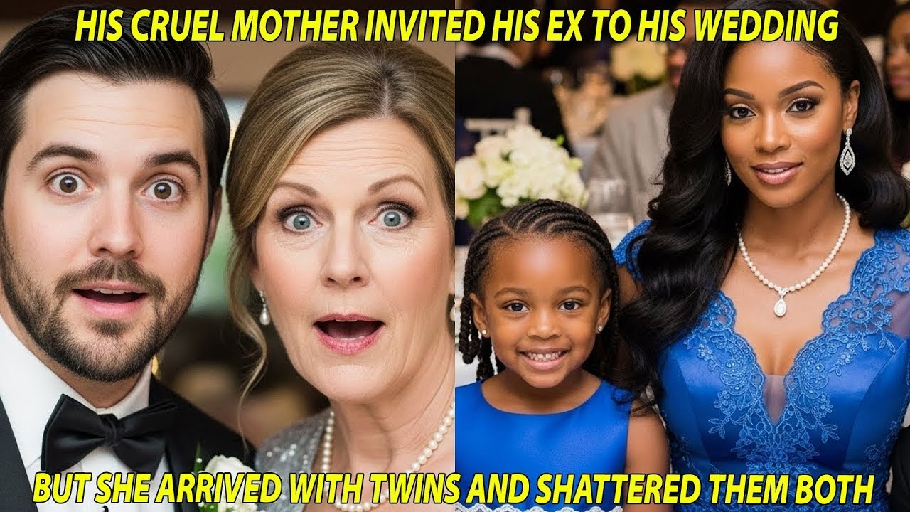 HIS MOTHER INVITES HIS EX TO THE WEDDING — SHE ARRIVES WITH TWINS AND STUNS THEM BOTH