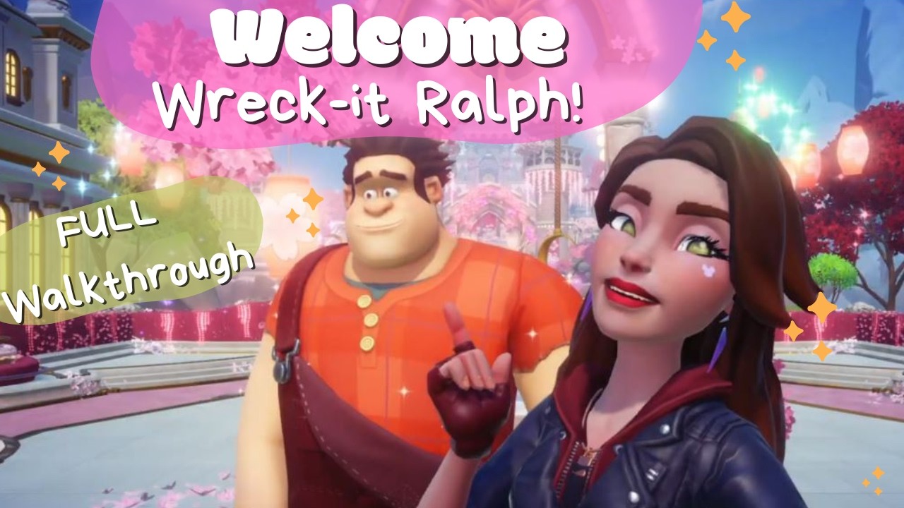 How to UNLOCK RALPH in Disney Dreamlight Valley! Full playthrough of Welcoming Wreck it Ralph