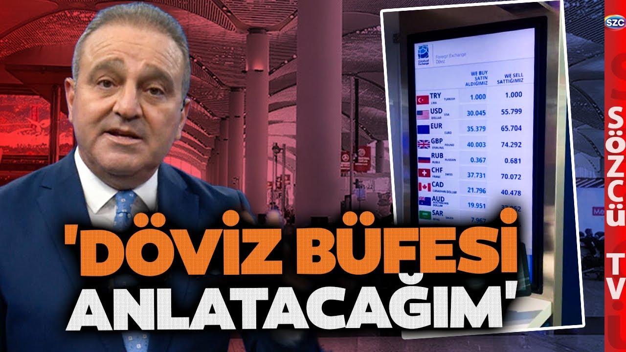 Ekrem A&ccedil;ıkel Esti G&uuml;rledi! İstanbul Havalimanı D&ouml;viz B&uuml;rosunda Pes Dedirten Olay!
