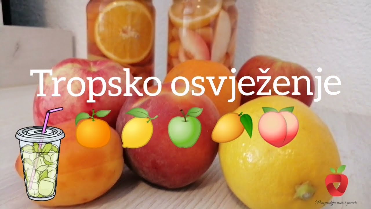 Tropsko osvježenje - kompot od raznog voća