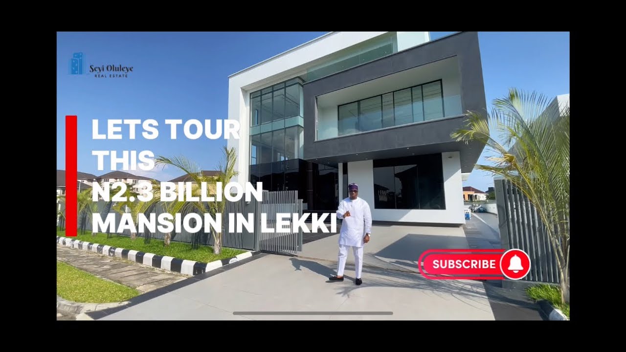 LETS TOUR THE MOST EXPENSIVE MANSION  IN OSAPA LONDON: N2.3 BILLION NAIRA 