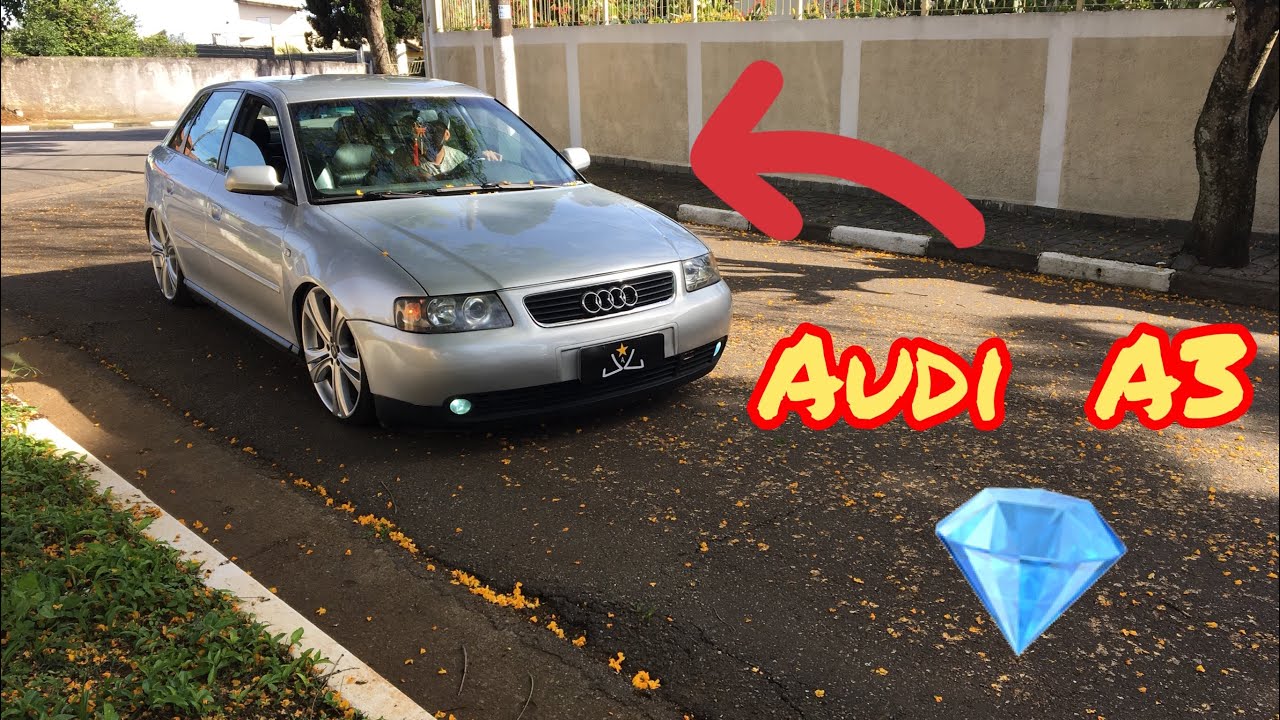 AUDI A3 :Aro 20 pneu Ling long 215/30 rebaixado ...