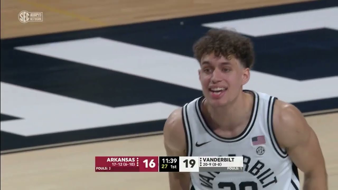 Arkansas AT Vanderbilt Basketball Full 3-4-2025
