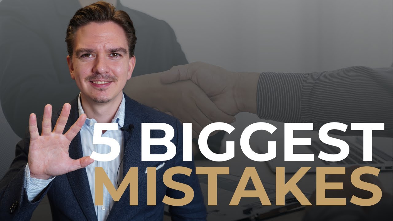 Consulting interviews - 5 biggest mistakes that candidates make in the interview preparation!