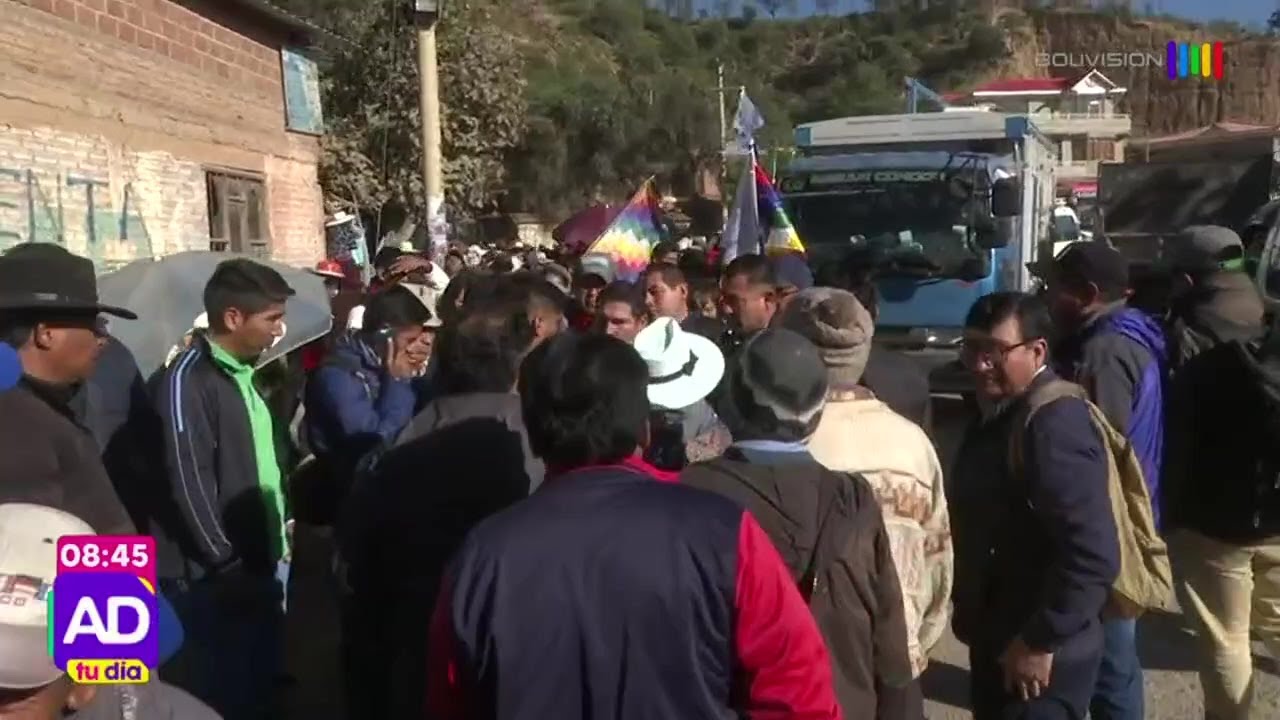 Grupos a fines a Morales se movilizan desde Parotani