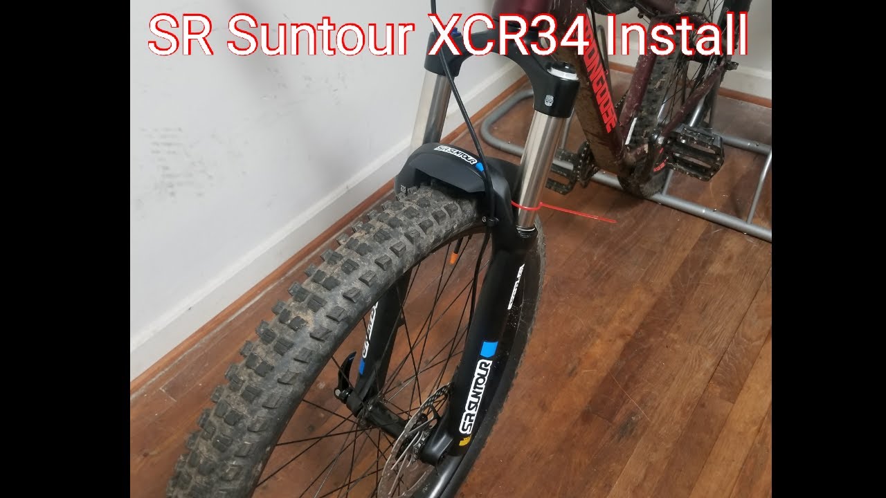 2021 Mongoose Ardor X1 Ep. 9: SR Suntour XCR 34 fork install