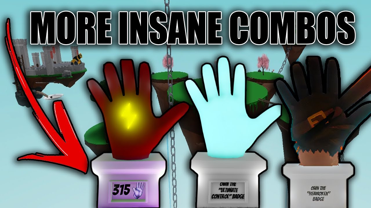 15 MORE Gloves With OP Combos In Slap Battles (Part 2) | Roblox Slap Battles