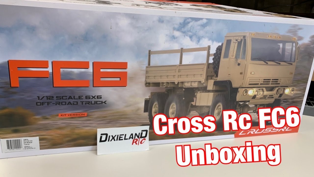 Unboxing - Cross Rc FC6 6X6 - My Next Build