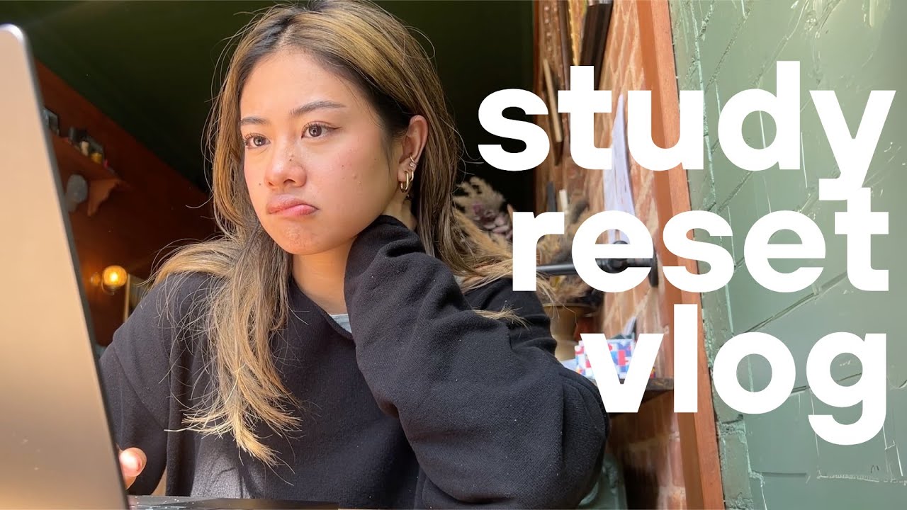 STUDY VLOG ✏️ reseting my productivity routine and getting out of a studying rut