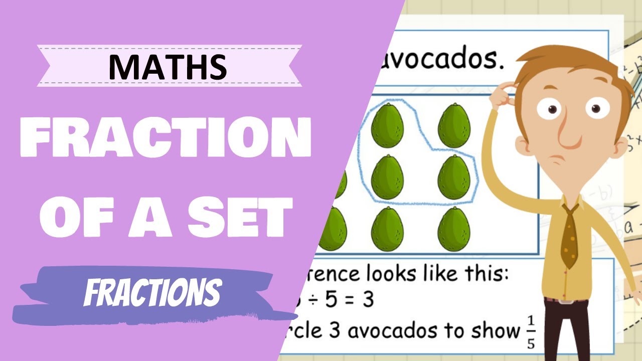 Maths - Fractions of a set! (Primary School Maths Lesson)