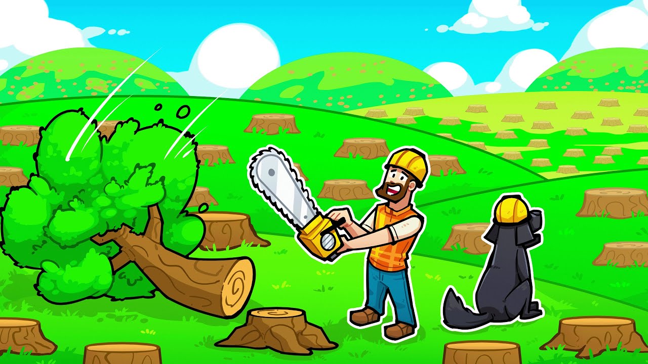 I chopped down EVERY SINGLE TREE in the forest...