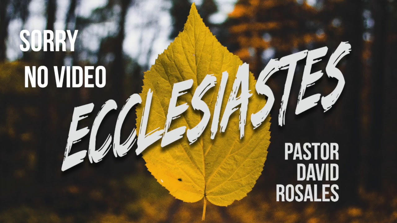 Ecclesiastes 11:1-6 