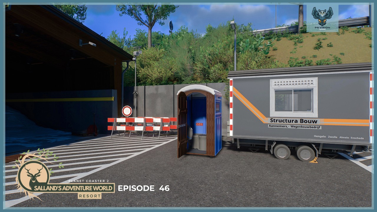 Mobile toilet and placement of equipment | Salland's Adventure World | 46