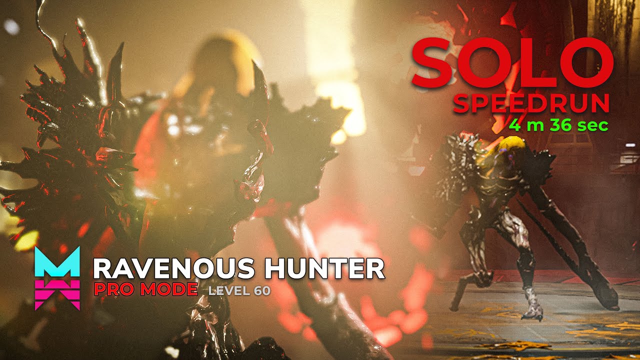 ONCE HUMAN - RAVENOUS HUNTER | SOLO Speedrun | PRO Mode | With quick guide!