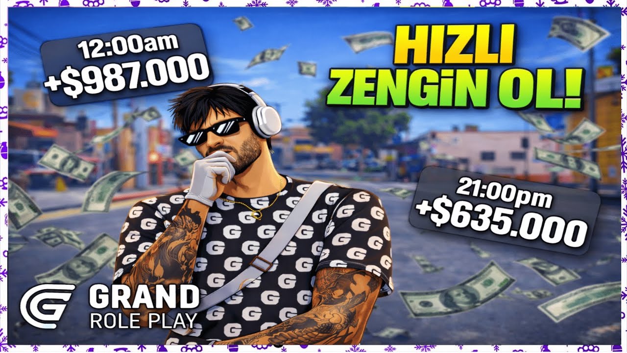 Grand RP&rsquo;de Yeni Para Kasma Taktiği! Bu Videodan Sonra Milyonersiniz 💸 | @calsev2