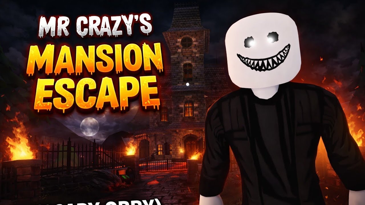 Escaping Mr. Crazy's Mansion (Level 99% FAIL) [ ps5 120fps full Gameplay ]