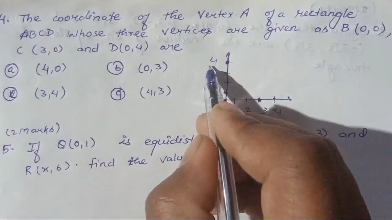 Previous Year Question of Class - 10th Mathematics Topic - Coordinate geometry #board #education 
