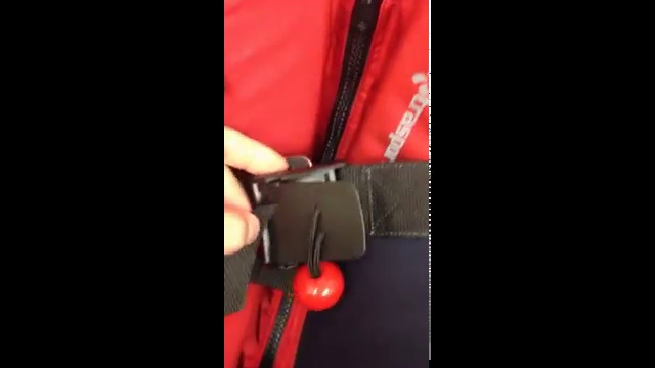 Type V Ranger PFD Buckle Threading