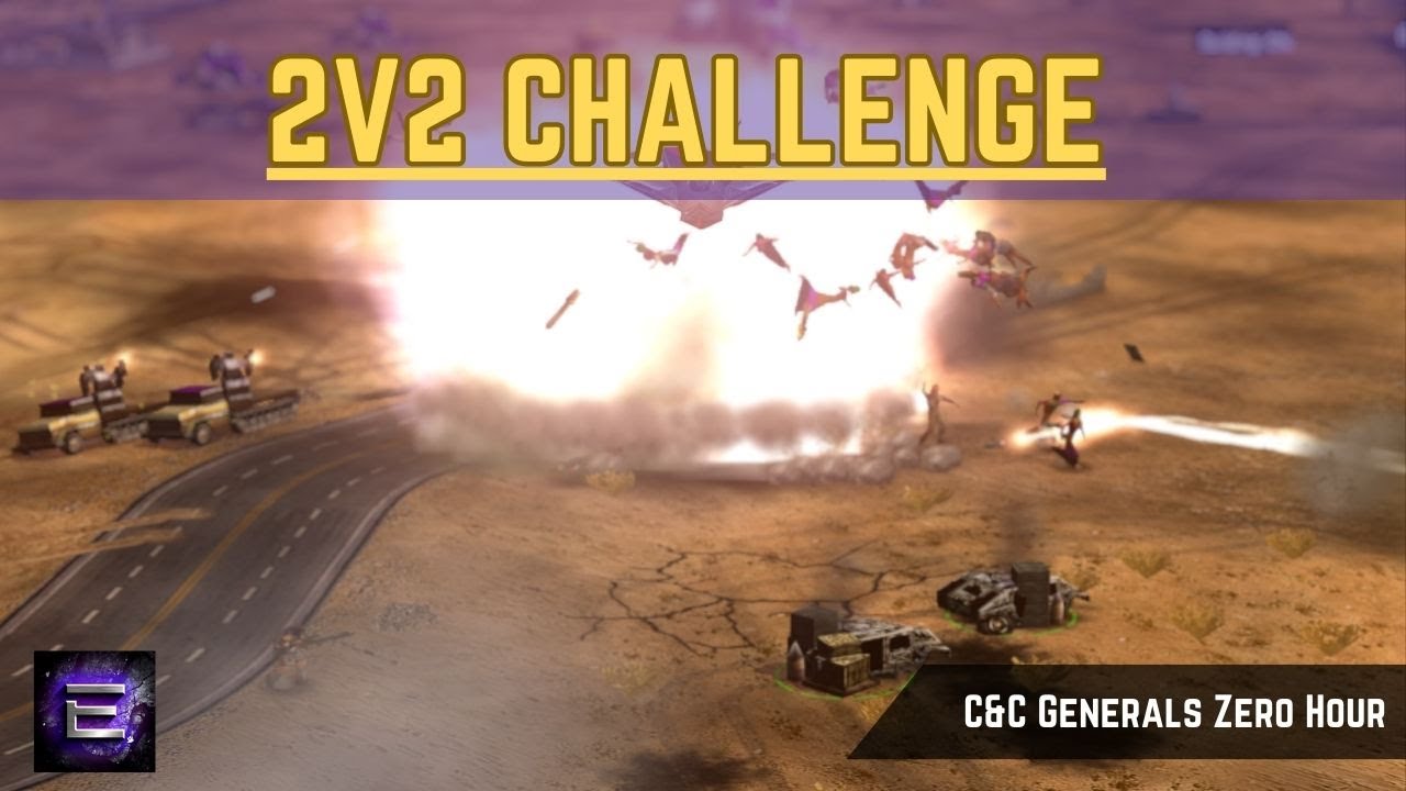 ExCaL, BoYcaH vs Marakar, BiG^SiZe | Master 2v2 challenge by OxyGen/Hsn | C&C Zero Hour