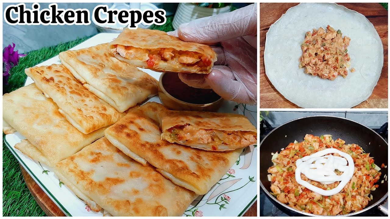 Chicken Crepes Recipe | Ramzan Special Recipes | Crepes Recipe |