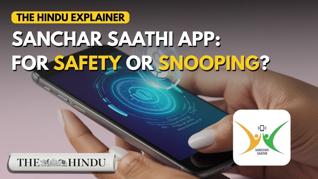 Почему Индия принудительно устанавливает приложение Sanchar Saathi на новые телефоны? | The Hindu...
