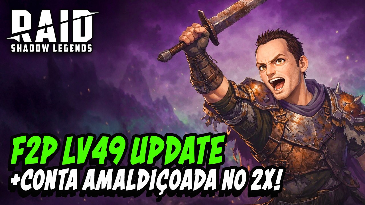 Conta F2P Lv49: Próximos Passos + Conta Amaldiçoada!