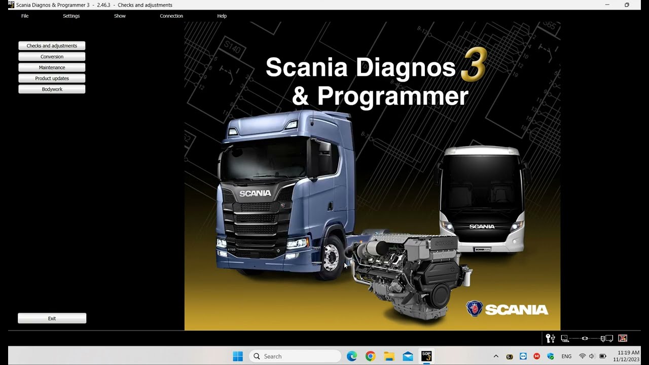 OFF-Daytime LED SCANIA اطفاء الايت المستمر