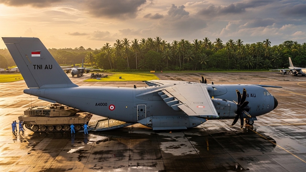 Fakta Mengejutkan!! Unit Kedua A400M Tiba DI INDONESIA