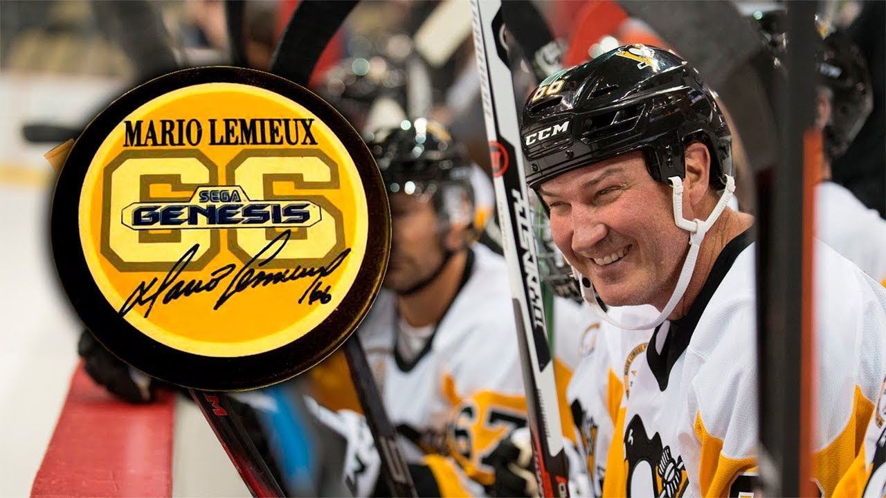 Mario Lemieux Hockey gameplay (Sega Mega Drive/Genesis)