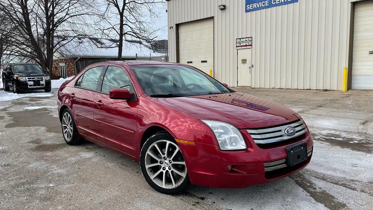 2008 Ford Fusion SE 3.0L (walkthrough)