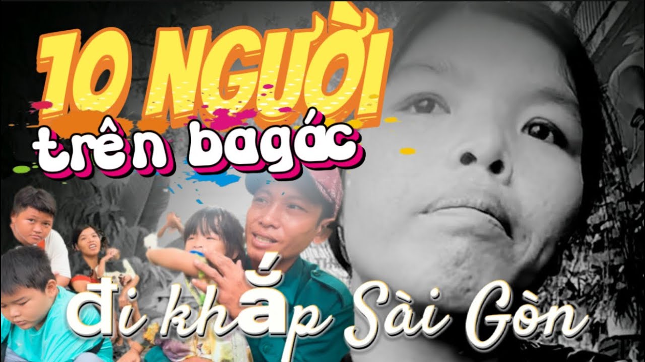 Cả nhà 10 người trên xe bagac đi khắp SG tìm em thất lạc ở... PHÁP