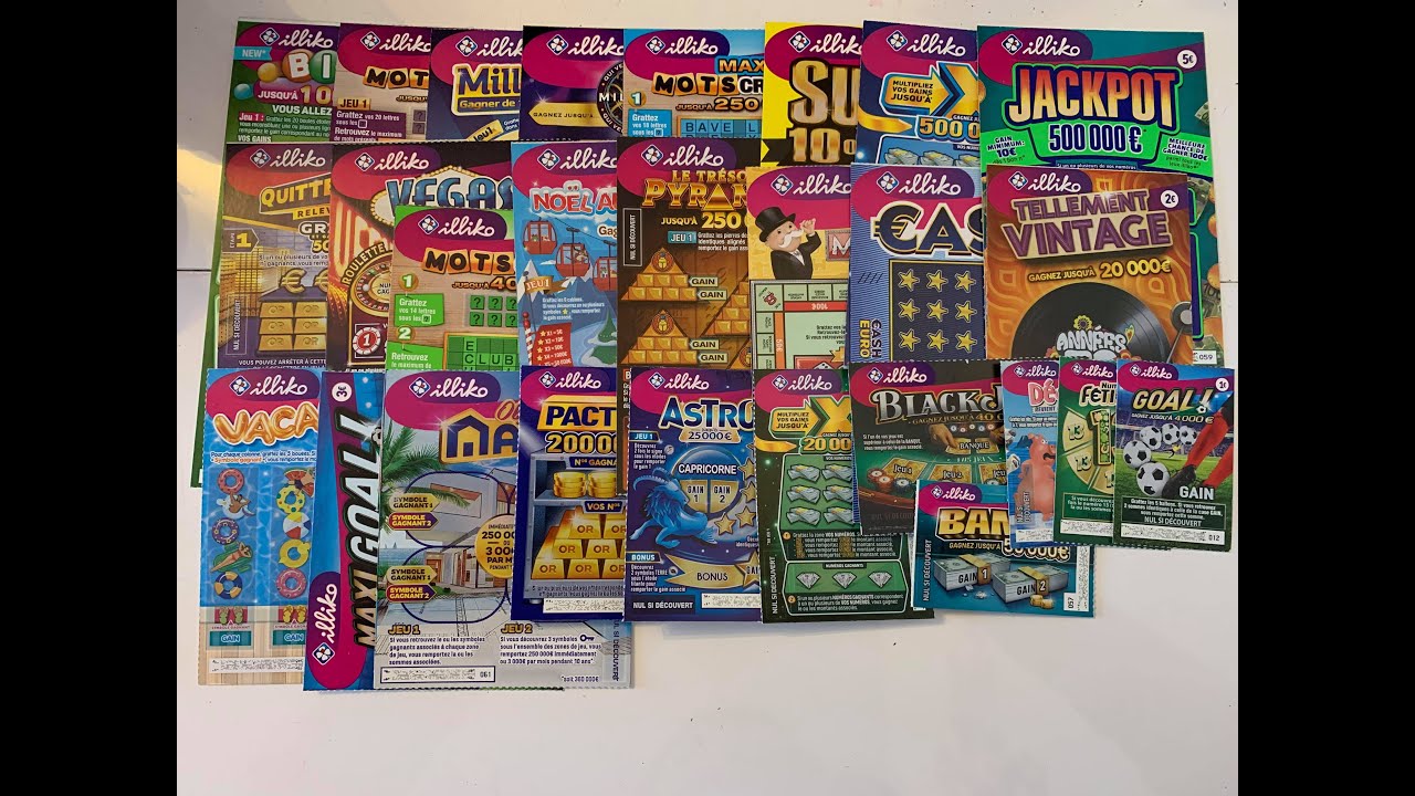 On GRATTE TOUS les JEUX à GRATTER de la FDJ - RICHESSE ou PAUVRETE? (9000 abonnés)